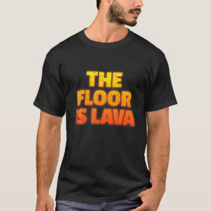 Grappig parkour de vloer is Lava-vrij rijdend Park T-shirt