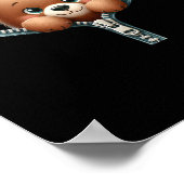 Grappig - Peekabo - Beer Poster (Hoek)