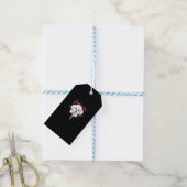 Grappig - Peekaboo Halloween Cadeaulabel (Met Touw)