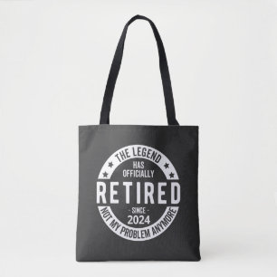 Grappig pensioen 2024 draagtas