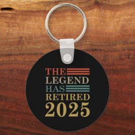 Grappig pensioen De Legende is met pensioen gegaan Sleutelhanger