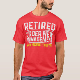Grappig pensioen ontwerp vrouwen vrouwelijk gepens t-shirt