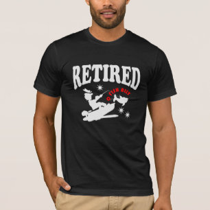 Grappig pensioen van een visser t-shirt