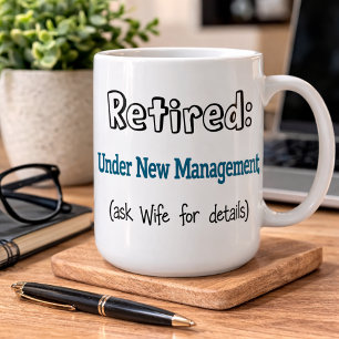 Grappig Pensioencadeau Onder Nieuwe Leiding Koffiemok