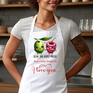 Grappig Persoonlijk Romantisch Liefdescadeau Schor Schort