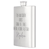 Grappig Persoonlijk van Baas Cool Modern Flacon (Links)