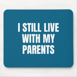 Grappig Peuter Shirt Kinderen Quote Ik Woon Nog St Muismat