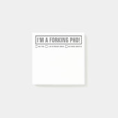 Grappig PhD 3"x3" Post-it® Notes (Voorkant)