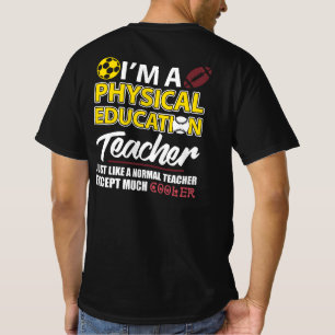 Grappig Physical Education PE Teacher Appreciation T-shirt