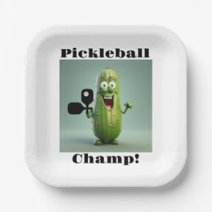 Grappig Pickleball Champ Papier Bord