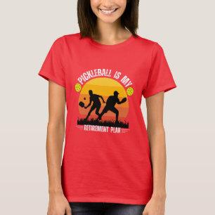 Grappig Pickleball Grandad Design Pickleball T-shirt