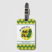 Grappig Pickleball Pickle, ik ben een soort van gr Bagagelabel (Voorkant (verticaal))