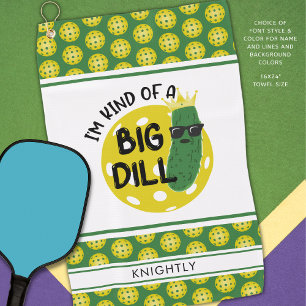 Grappig Pickleball Pickle, ik ben een soort van gr Golfhanddoek