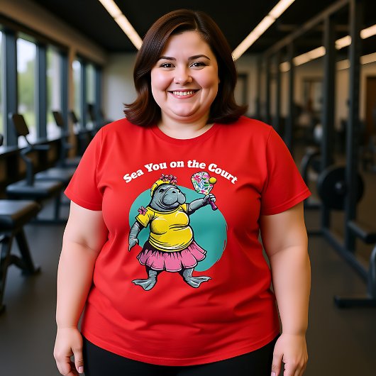 Grappig Pickleball Zee U op het Hof T-shirt