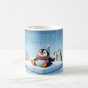 Grappig Pinguïnmoment Koffiemok
