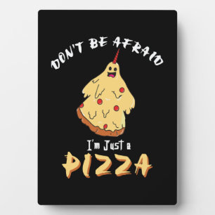 Grappig pizza kostuum Halloween Party Fotoplaat