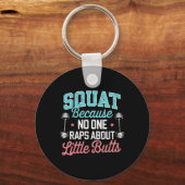 Grappig plein omdat niemand Rap heeft over kleine  Sleutelhanger (Voorkant)