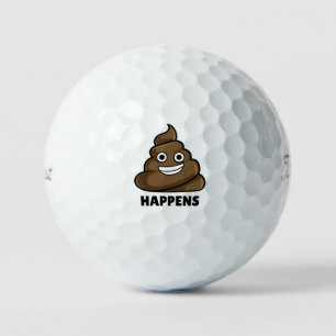 Grappig Poep Cadeau Golfballen