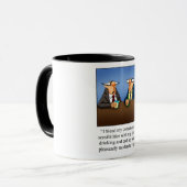 Grappig politiek en Drink Cartoon Gift! Mok (Voorkant links)