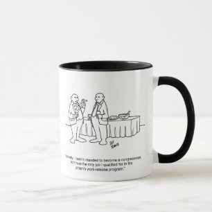 Grappig politiek humor Mok