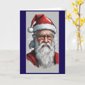 Grappig politiek incorrect vrolijk kerstfeest kaart (Gele Bloem)