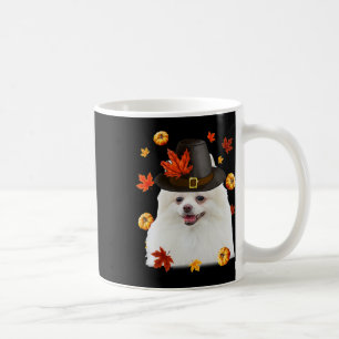 Grappig Pommerse Hond Pelgrim Pet Herfst Happy Bed Koffiemok