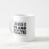 Grappig Pools Kruszczyki Koffie Mok (Voorkant links)