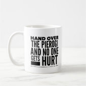 Grappig Pools Pierogi Coffee Mok (Links)