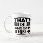Grappig Poolse Mok van voedsel - dat is geen cellu (Links)