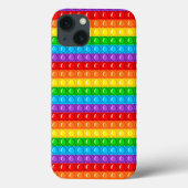 Grappig Pop - Pop het Kleurrijke regenboog Case-Mate iPhone Case (Achterkant)