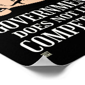 grappig poster "DON NIET STEAL...1" (Hoek)