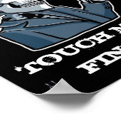 grappig poster "IS ER LEVEN NA DOOD?" (Hoek)