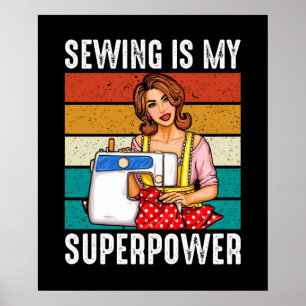 grappig Poster voor naaiwerk 