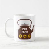 GRAPPIG!  Pot Head Mok – Koffie- en Theeliefhebber (Links)