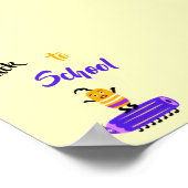 Grappig potlood en rubber poster (Hoek)