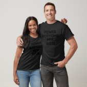 Grappig Power Bottomie voor Jezus, UITSLUITEND OP  T-shirt (Unisex)