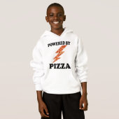 Grappig Powered By Pizza Cool Pizza (Voorkant volledig)