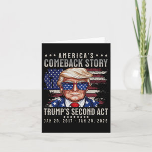 Grappig President Donald Trump Inauguratiedag 2025 Kaart