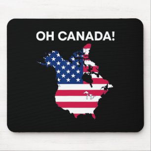 Grappig President Donald Trump Oh Canada Verenigde Muismat