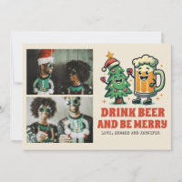Grappig Prettig Kerstmis Groovy Foto Kerstmis