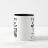 Grappig promotiegeschenk Aangepaste krantenkop Mok (Midden)