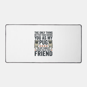 Grappig Pugs Familie Vriend Vintage Gravure Shirt Bureaumat