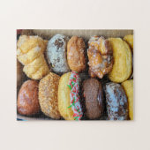 Grappig! Puzzel - Doos van Donuts Legpuzzel (Horizontaal)