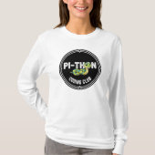 Grappig Python-coderingsclub T-shirt met Snack-pun (Voorkant)