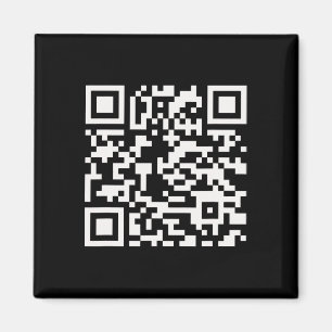 Grappig QR-President Trump 4547 Dansende danspasje Magneet