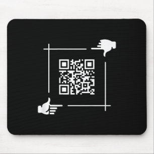 Grappig QR President Trump 4547 T-shirt Trump Danc Muismat