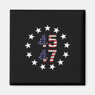 Grappig QR President Trump Dance Code 1 Magneet