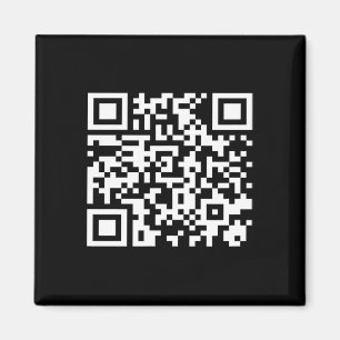 Grappig QR President Trump Dance Code 2025 Magneet