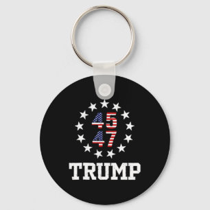 Grappig QR President Trump Dance Code Inauguratie Sleutelhanger