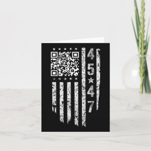 Grappig QR President Trump Dance Code Kaart